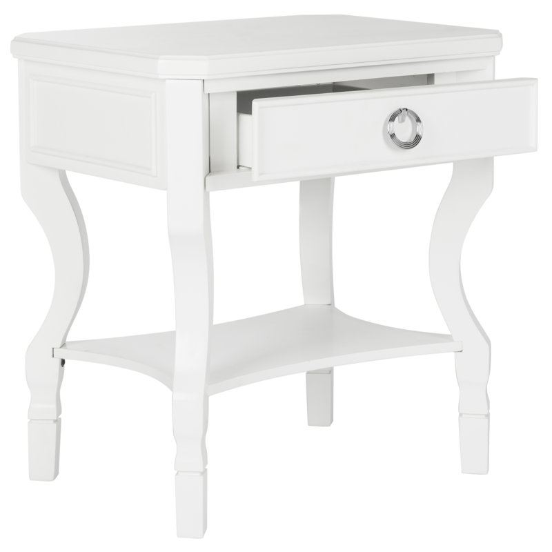 Table de chevet 24 po Elegant Desirat, Blanc