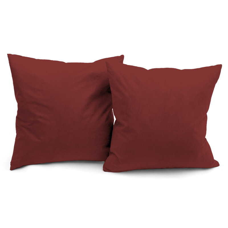  18" Throw Pillow, Red