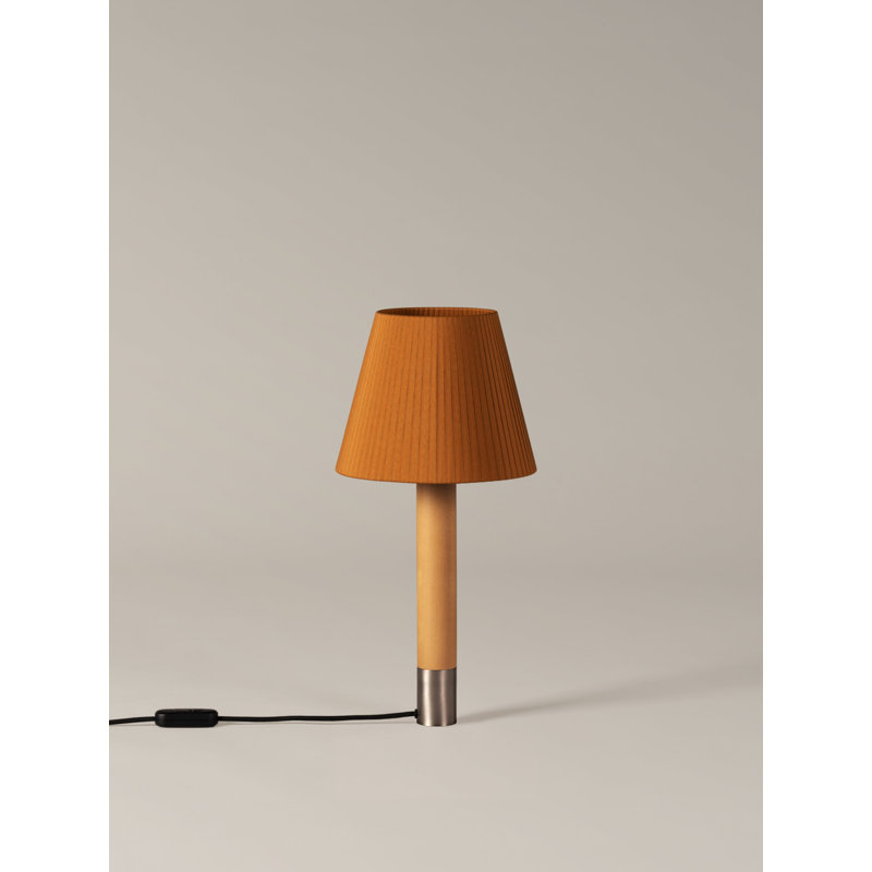 Básica Table Lamp, Nickel, Mustard