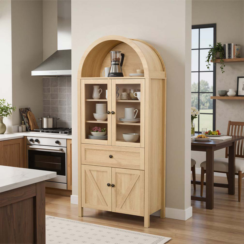 Armoire 71,65 po, Naturel