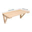 Adjustable Height Foldable Modular Floating Desk-1535537637