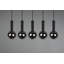 Bond 5-Light Kitchen Island Globe Pendant