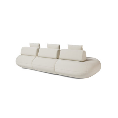 Canapé modulaire Dannita Bouclet Vainilla