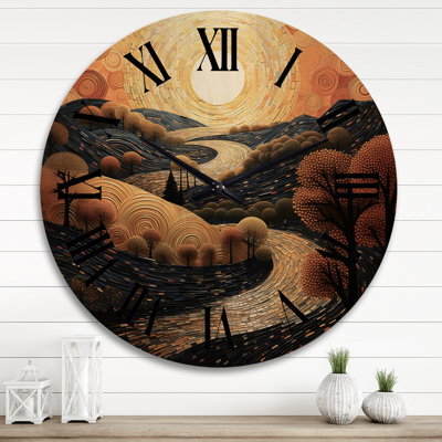 Horloge murale Canyon