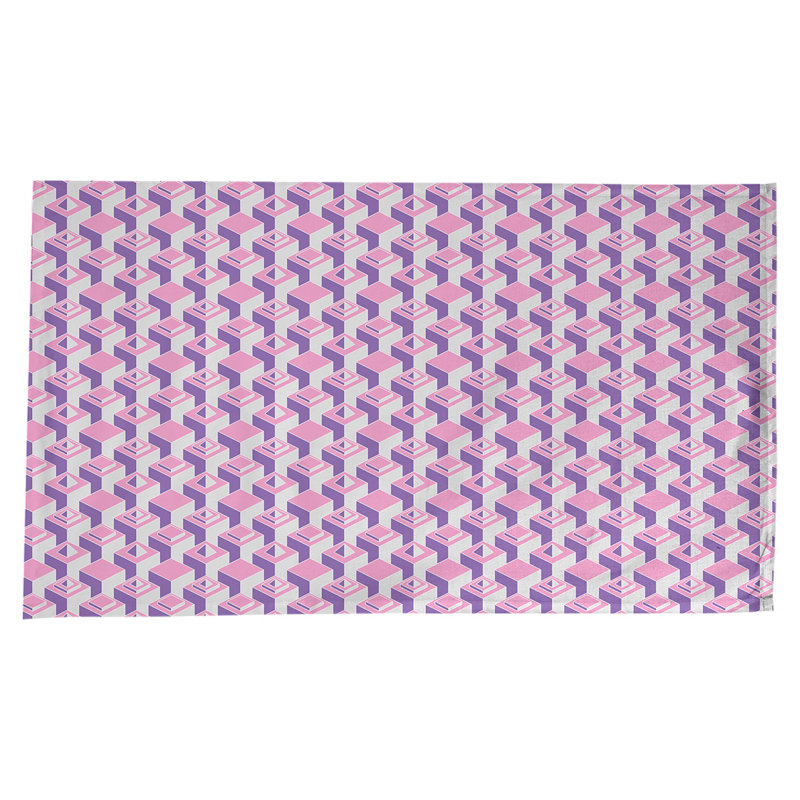 Nappe de gratte-ciels classiques, Rose/mauve