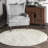 Plush Tasseled Shag Performance Ivory Rug-323107430