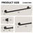4 - Piece Bathroom Hardware Set-101873985