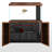 Simple Modern Brown Rectangular Eco Aquarium Tank