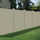 Outdoor Essentials Woodbridge 6 ft. x 6 ft. Tan Vinyl Privacy Fence ...