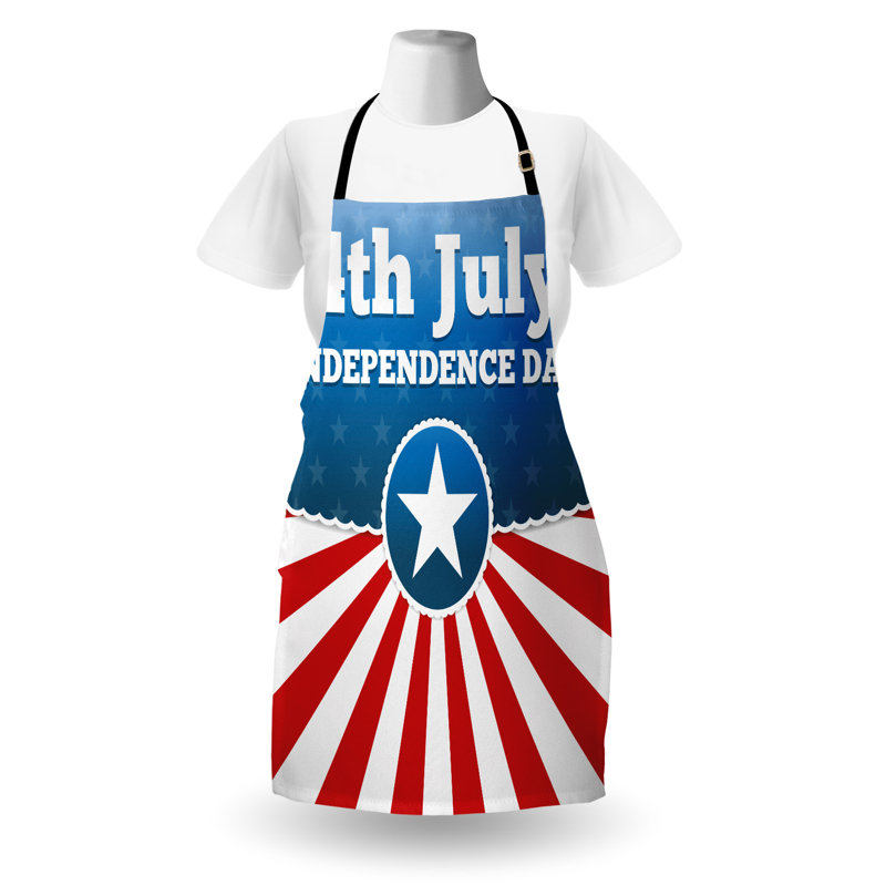 No Pattern Bib Apron
