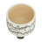 S/2 Ceramic 6/8" Scribble Footed Planter