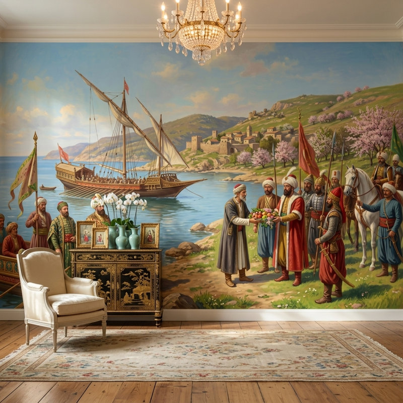 Papier peint mural Walls, Texturé non collé, 200 po x 120 po