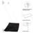PETMAKER Cat Window Perch for Large Cats, Black
