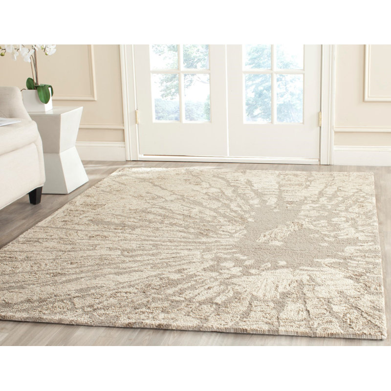 Tapis en laine touffeté à la main Jefferson, Rectangle 8 pi x 10 pi