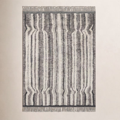 Benjamin Stone Charcoal Hand-Knotted Rug