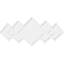 Médaillon de plafond contemporain en PVC de qualité architecturale l 34 po x H 22 5/8 po x C 10 1/2 po x P 1 po-36077914