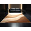 Tapis beige lavable à la machine de couleur unie minimaliste Paxon-581097864