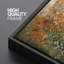 «Orange Green Wildflower», art mural, impression numérique sur toile, art numérique-111653971-111653972