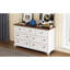 Commode 7 tiroirs pour chambre à coucher et chambre d'enfant