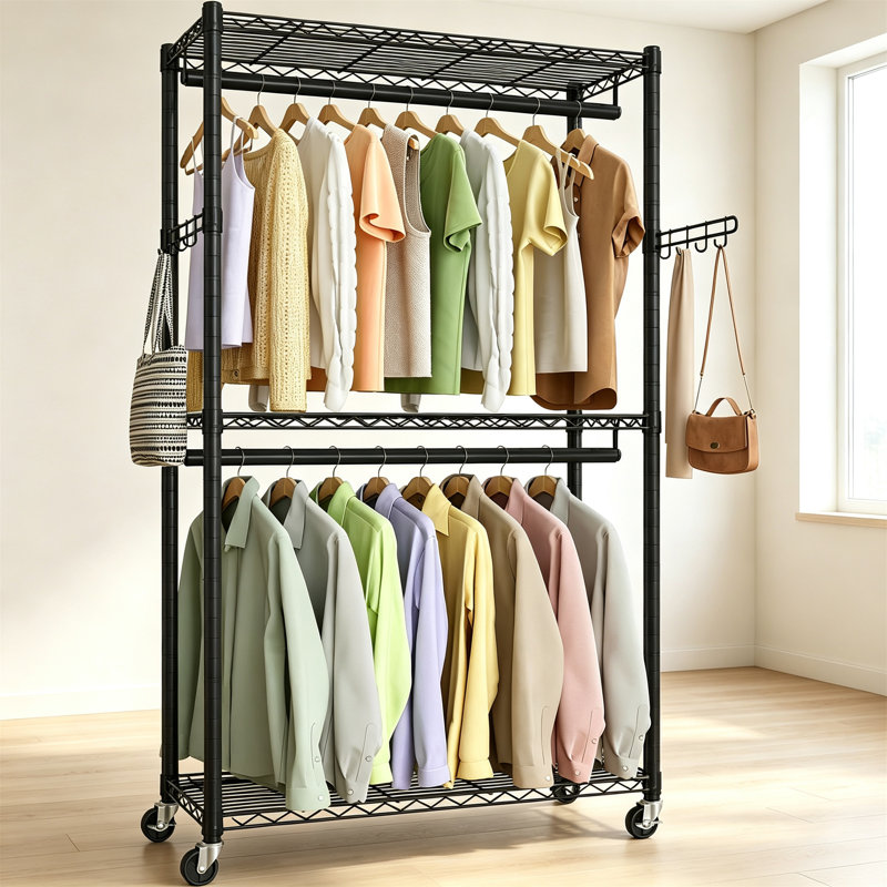 90" Clothing Rack