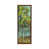 Toile avec cadre en bois brun classique