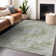 Machine Washable Indoor/Outdoor Claudian ACN1238 Olive Rug