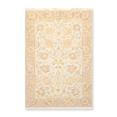 Anola One-of-a-Kind 3'1" X 5'1" Wool Area Rug in Light Blue