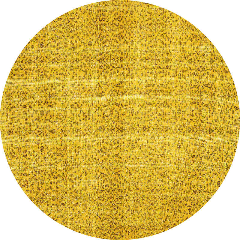 Caeci-Jane Performance Indoor Rug, Round 5'