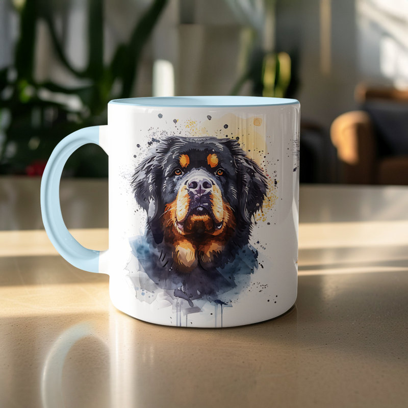 Mug, Light Blue, 2