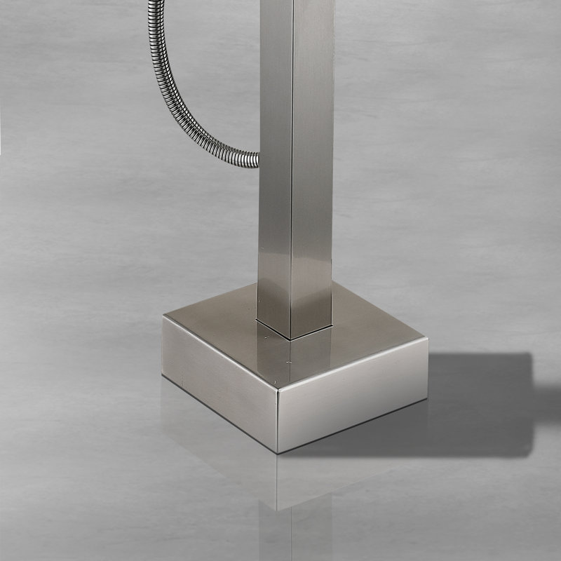 Tub Filler, Brushed Nickel