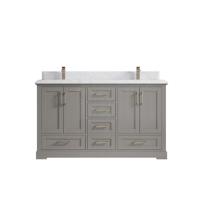 Ensemble de meuble-lavabo double 60 po Esin, Empira
