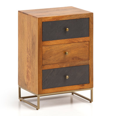Stankiewicz Solid Wood Bedside Table