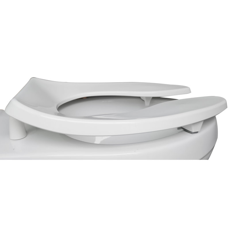 Commercial Elongated Toilet Seat With 2" Lift Bumpers