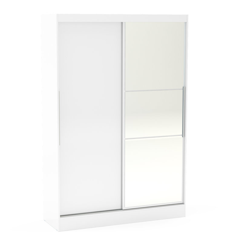 Oslo 2 Door Sliding Wardrobe, White