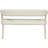 Sylvester Aurich Faux Leather Bench-600666041