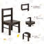 Ensemble de table de jeu et de chaises pour enfants 3 pièces Josannah-1992866793