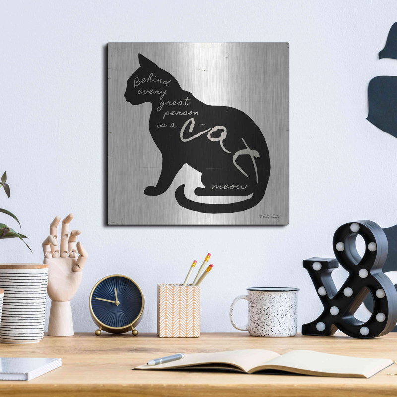 «Cat» par Cindy Jacobs, H 12 po x l 12 po