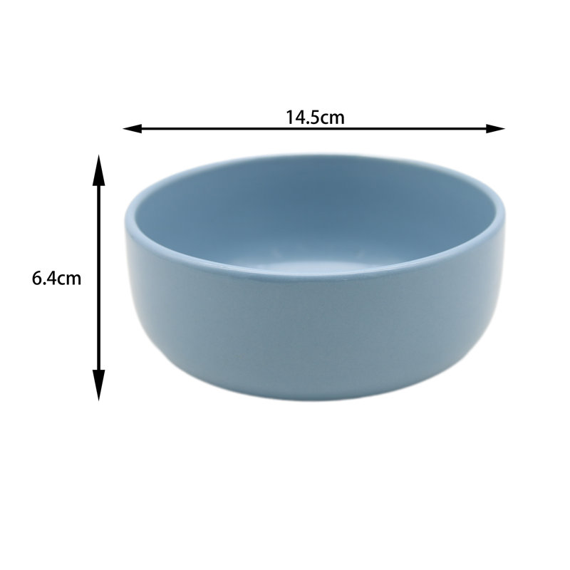 Waterside 12pc Pastel Blue Lipped Dinner Set