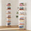 Bibliothèque à échelle étroite 56,3 po à 6 niveaux avec structure en métal