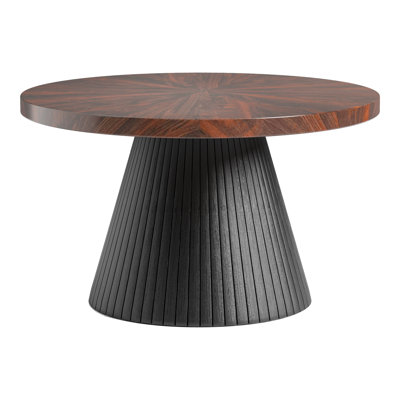 Dehn Wood Oval Coffee Table