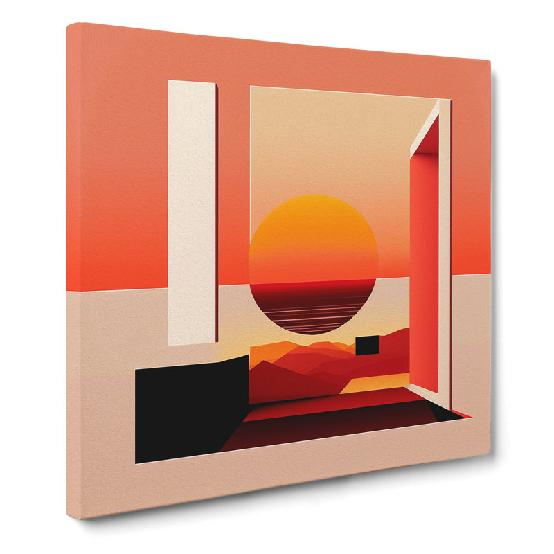 Modern Wall Art - Wrapped Canvas, 50cm H x 50cm W x 3cm D