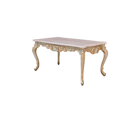 Luxury Rectangular Carved Dining Table