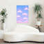 Dreamy Pink Clouds Dreamy Ethereal Serene Landscape Nature Wall Art Print 1 Piece Wrapped Canvas Wall Art-627721457