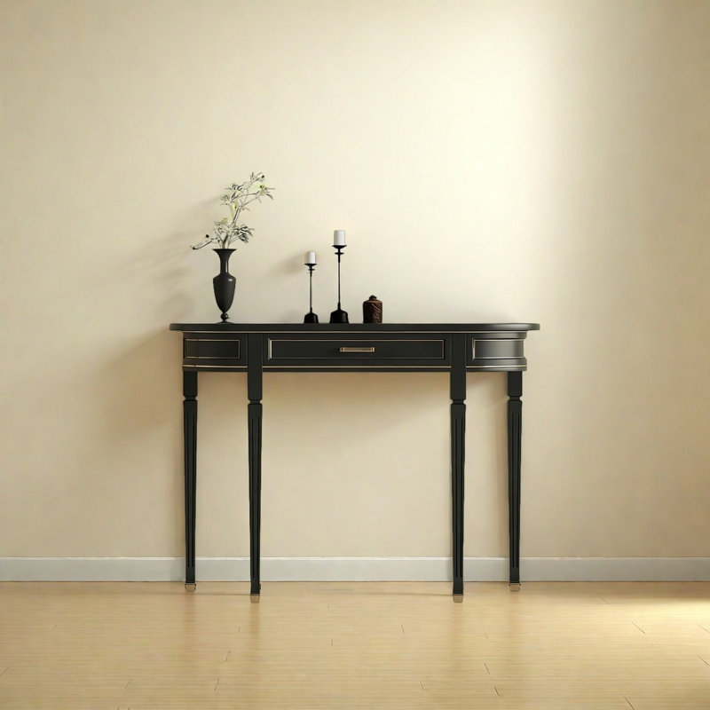 Console en bois massif 51,18 po Murtagh