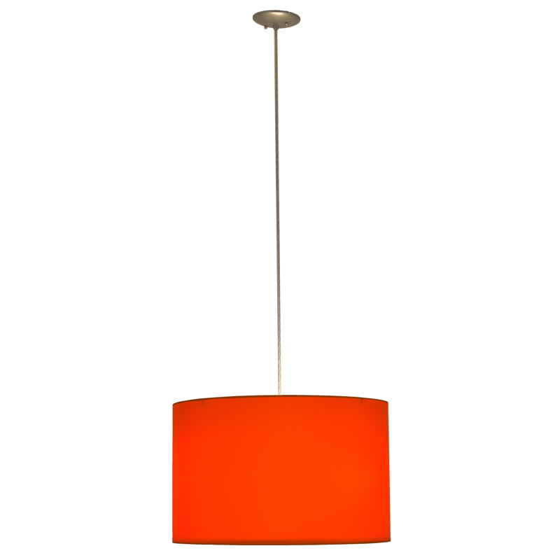Cilindro Play 3 - Light Chandelier, 136" H x 22" W x 22" D, Red