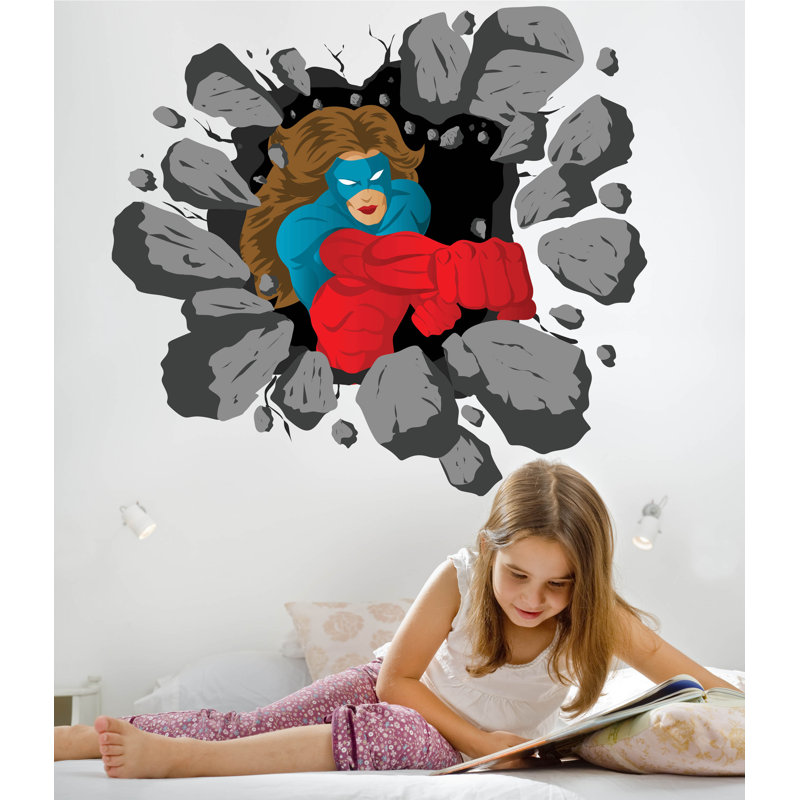 Fantasy & Sci-Fi Non-Wall Damaging Wall Decal, 44" H x 48" W