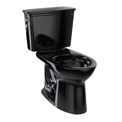 Drake® 1.28 GPF (Water Efficient) Elongated Two-Piece Toilet with Tornado Flush (Seat Not Included)