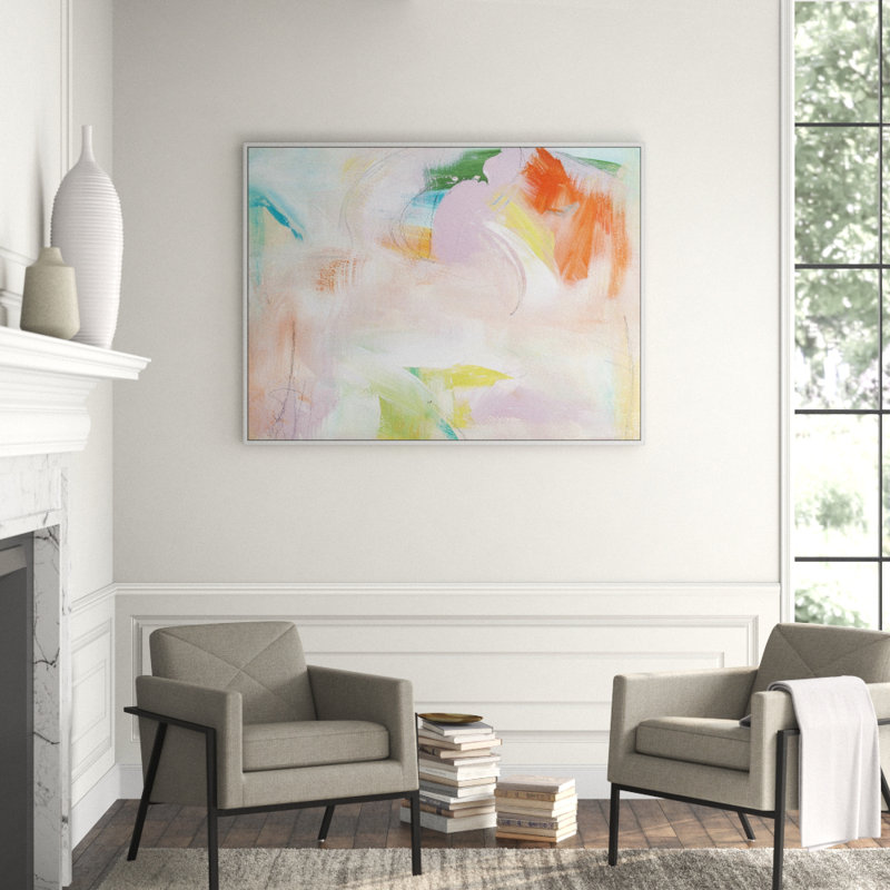 Wishful Thoughts 1' Framed Print on Canvas