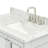 37 " W Freestanding Standard 1 Single Vanity Bathroom Vanity With Carrara Marble Top-138338404-138338405-93359290
