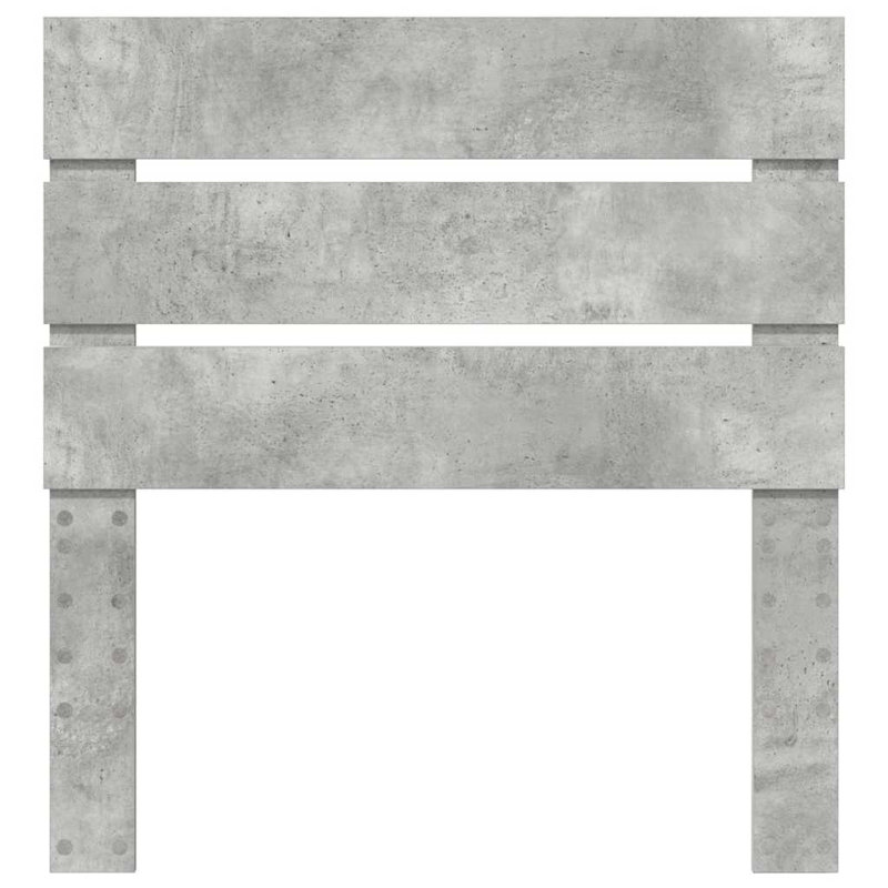 Headboard, UK Single - DE 90 x 190 cm, Concrete Grey